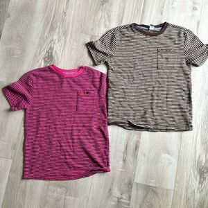 Old Navy Striped Knit Cotton Tshirt Bundle Set Size Medium 8